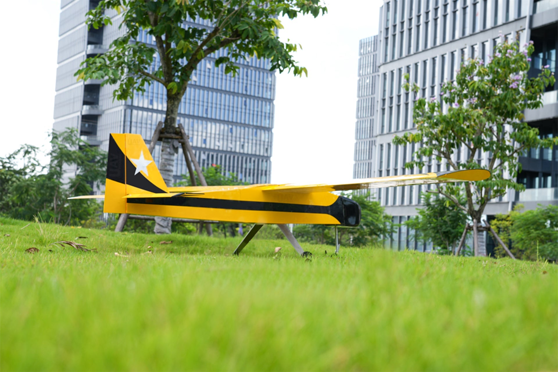 Skyeye 50cc practice drone flying UAV Fixed Wing