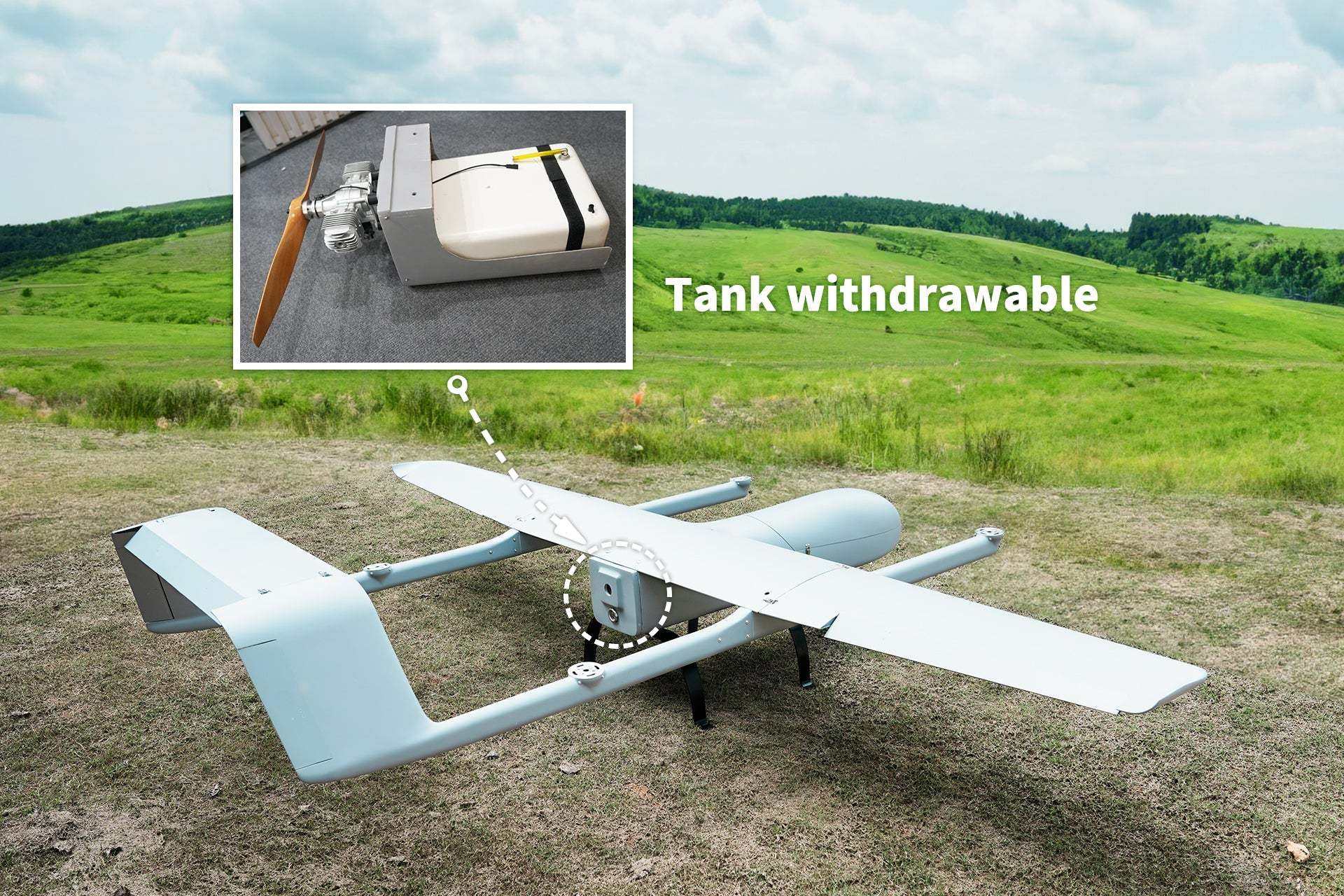 SKYEYE UAVSKYEYE UAV SV360 UAV Fixed Wing VTOL Drones EngineUAVMODEL