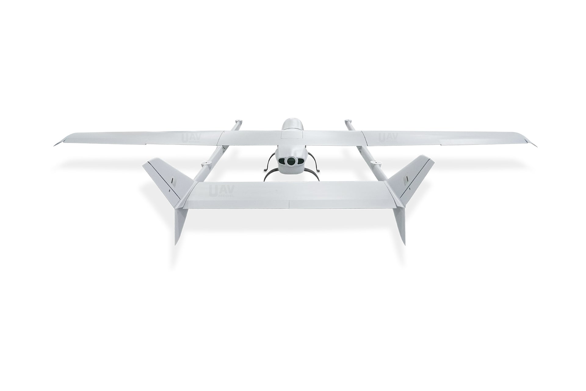 VTOL drone with 6000mm wingspan and full carbon fiber airframe.